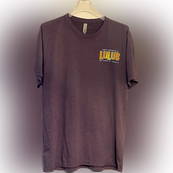 LUCY BUFFETT’S LULU’s Sunset Purple T-Shirt - Picture 2 of 5